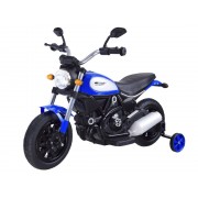 Elektrinis motociklas vaikams Street Bob 6V (Mėlynas)